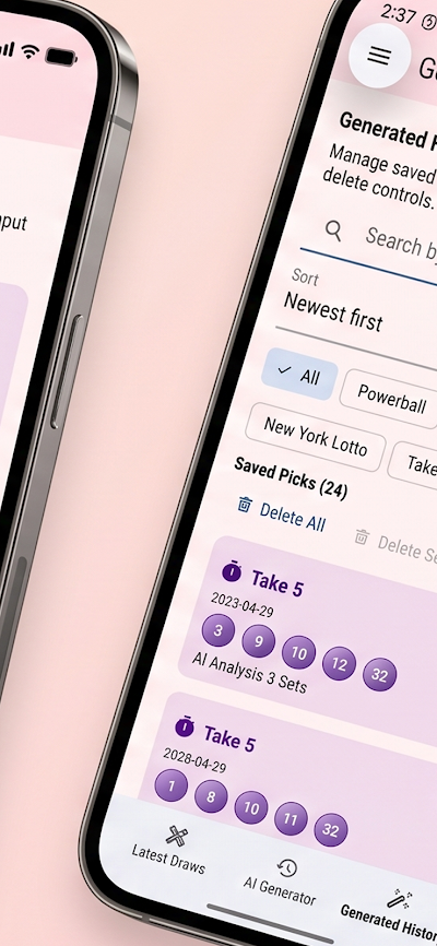 US lotto AI Lab screenshot 4